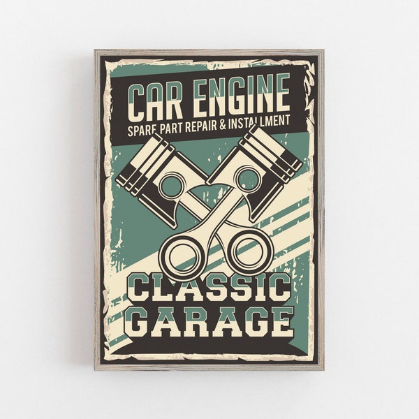Engine Part Art Etsy