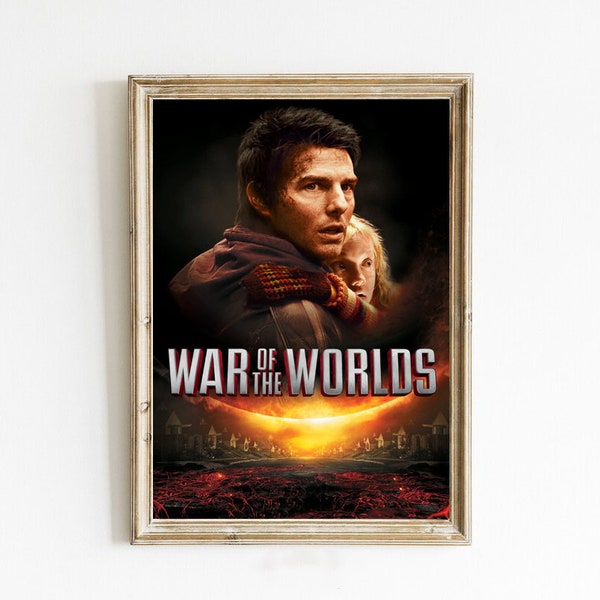 War of the Worlds sciencefiction-actiefilmomslagposter