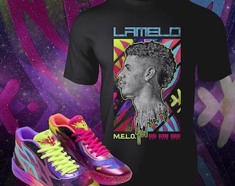 LaMelo MB.02 Be You Street Wear Sneaker Shirt to Match Unisex Short Sleeve Summer Tee Shirt