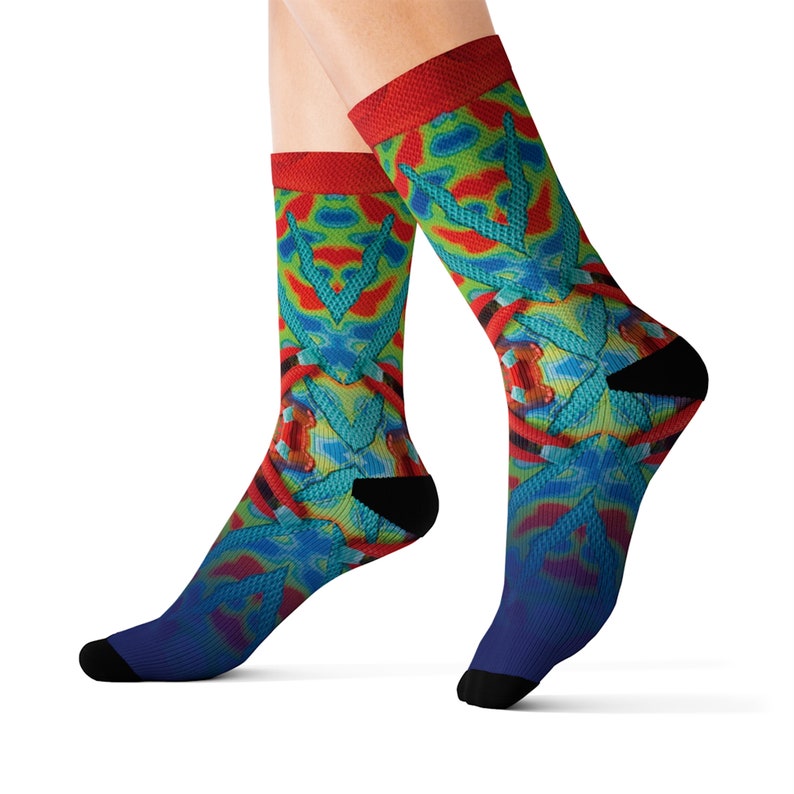 LaMelo MB.03 GutterMelo Street Wear Sublimation Socks image 2