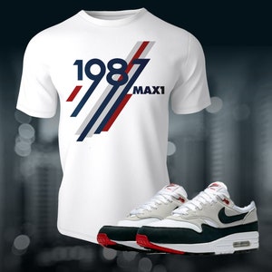 Air Max 1 Obsidian Rugged LX Shirt to Match Street Wear Sneaker Match Tee Unisex Summer Sneaker Clothing Short Sleeve Tee