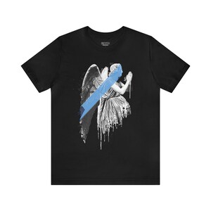 1 Retro High OG UNC Toe Shirt to Match Street Wear Unisex Summer Sneaker Jersey Short Sleeve Tee image 5