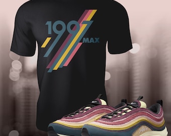 Air Max Cord Sneaker Schuh Match T-Shirt Shirt Sommer Jersey Kurzarm T-Shirt Unisex Softstyle T-Shirt