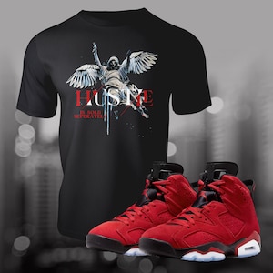 Toro Red Hustle Sneaker Match Tee Shirt to match Streetwear Summer Unisex Jersey Short Sleeve Tee