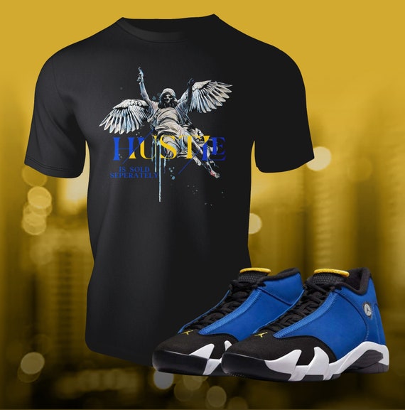 royal blue 14s shirt