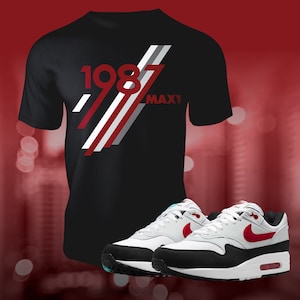 AIR MAX 1 Chili - 90 Shirt to Match Street Wear Summer T-shirt Sneaker Match Tees Unisex Jersey Short Sleeve Tee