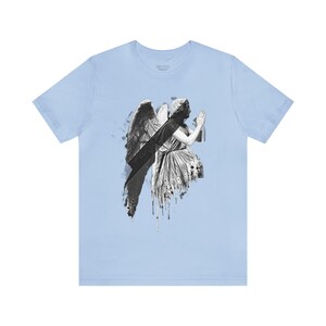1 Retro High OG UNC Toe Shirt to Match Street Wear Unisex Summer Sneaker Jersey Short Sleeve Tee image 6