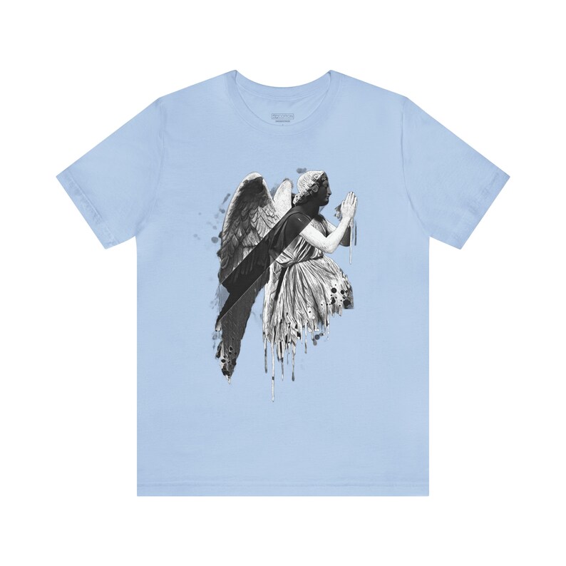 1 Retro High OG UNC Toe Shirt to Match Street Wear Unisex Summer Sneaker Jersey Short Sleeve Tee image 6