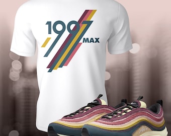 Air Max Corduroy Sneaker Shoe Match camiseta verano Jersey manga corta camiseta Unisex Softstyle camiseta