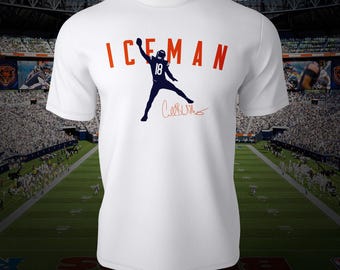 Iceman Caleb Williams T-Shirt | Football Bears graphic tee unisex