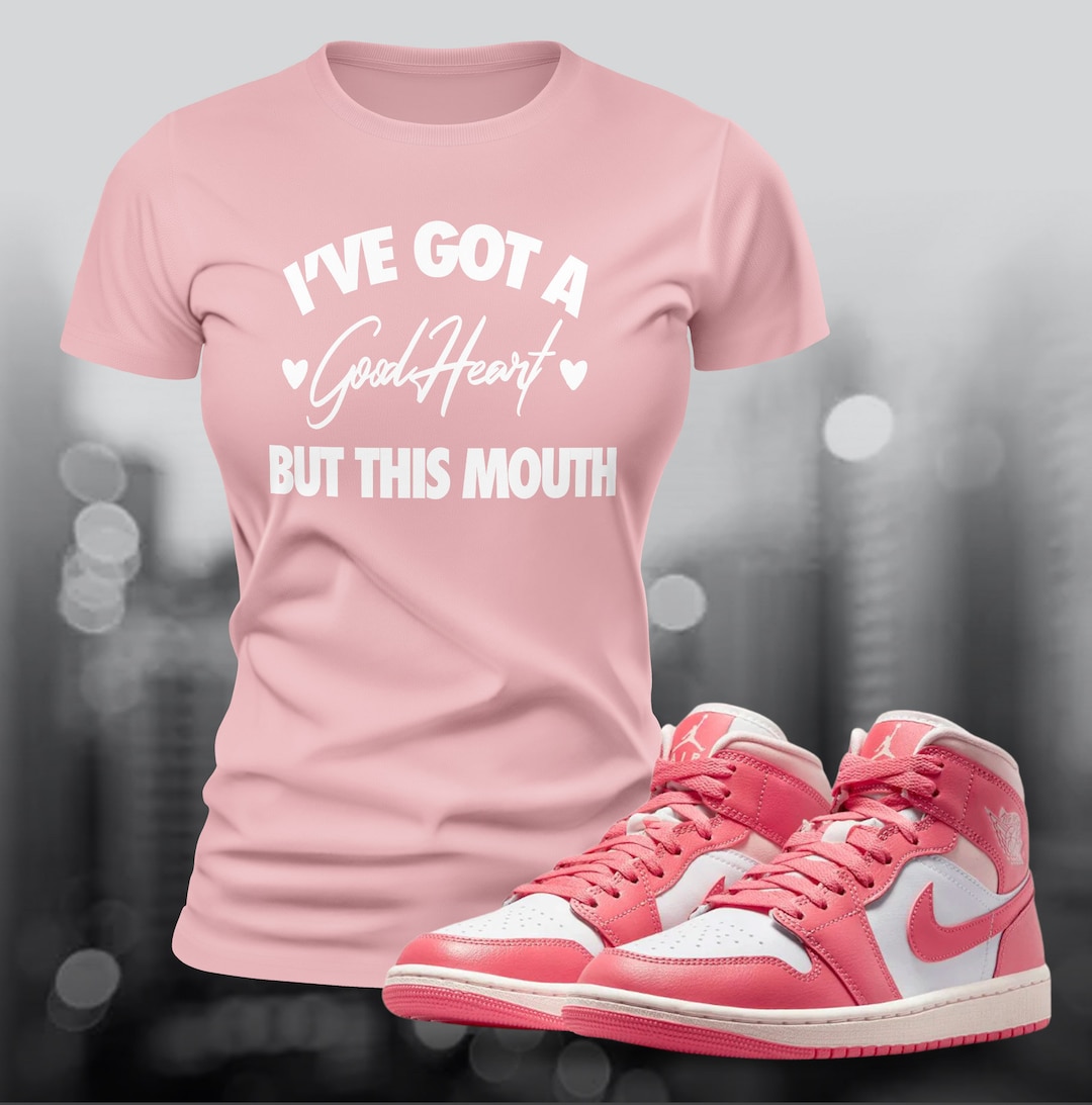 Dunks Pink Sneaker Match Tee T-shirt to Match Streetwear Shoe Match ...