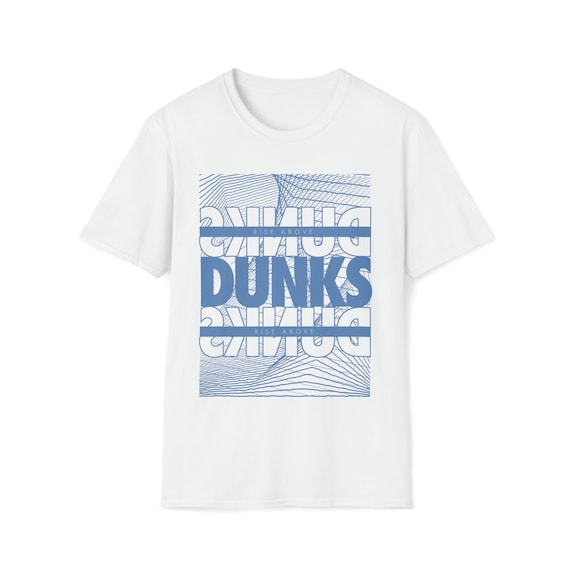 dunk low university blue shirt