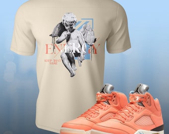 DJ Khaled 5 Crimson Bliss Sail Blue Retro Energy Sneaker Shirt to Match Street Wear T-shirt Unisex Short Sleeve Tee