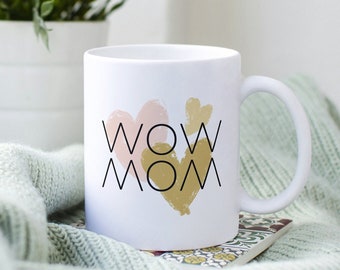 Mom Tasse, Geschenk für Mama, Muttertagsgeschenk, Geschenk zur Geburt, Mama Becher, Mom Keramiktasse, florale Tasse, Blumen Tasse, 11oz