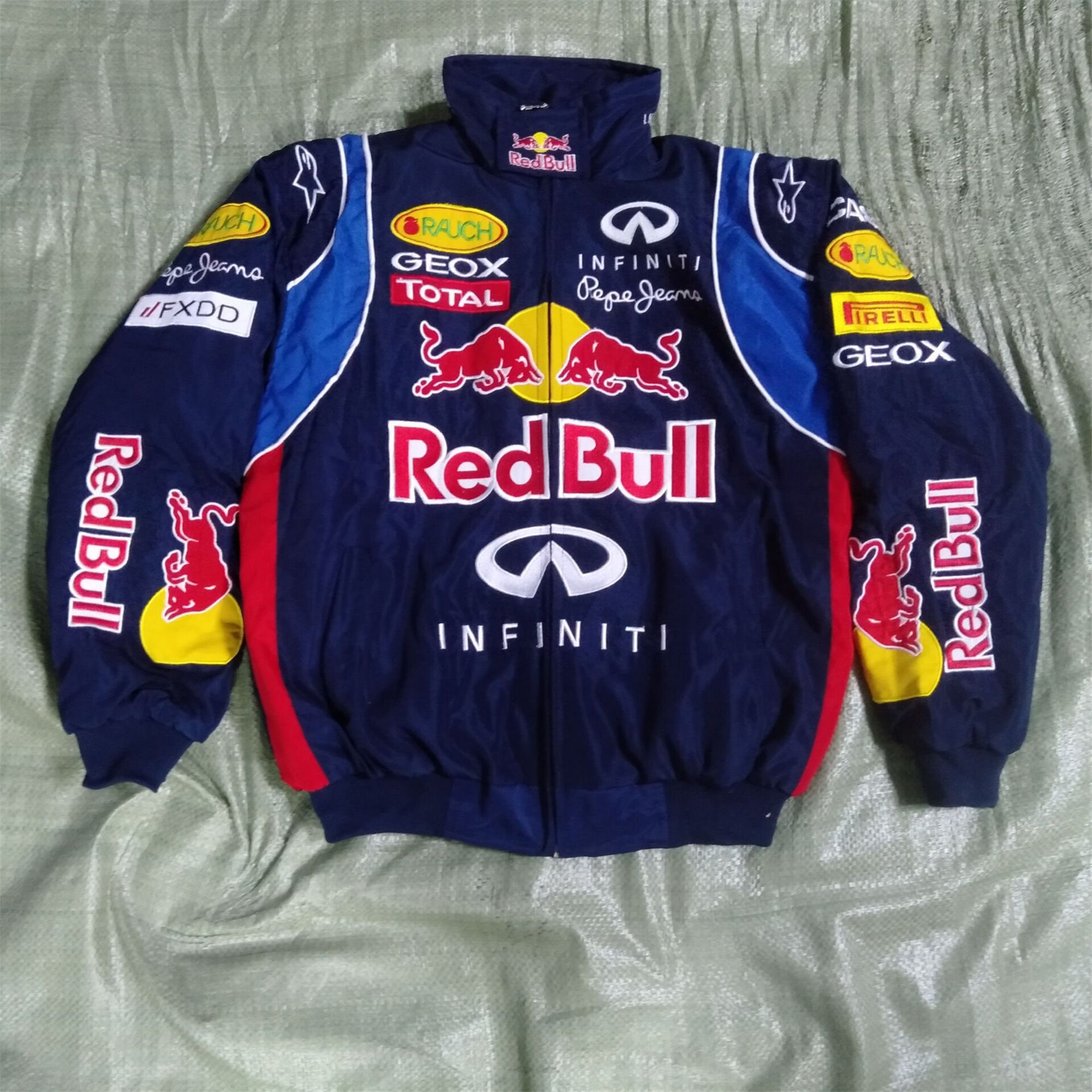 F1 Formula One Red Bull Racing Retro Jacket Limited Edition - Etsy UK
