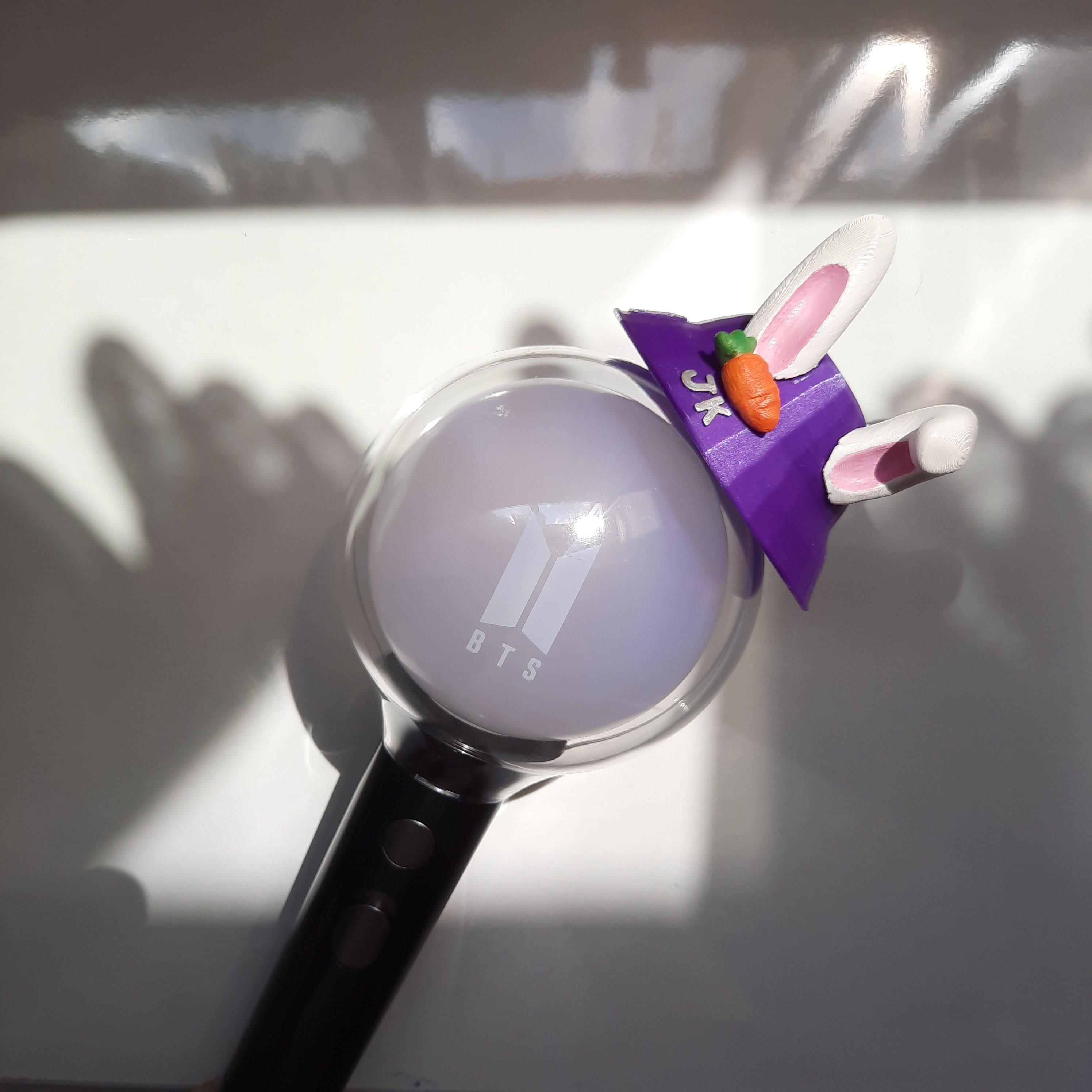 BTS Jungkook Bunny Hat Army Bomb Topper BTS Jung Kook - Etsy UK