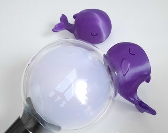 BTS Army Bomb Topper Purple Whale Topper Light Stick Decor BTS Whalien 52