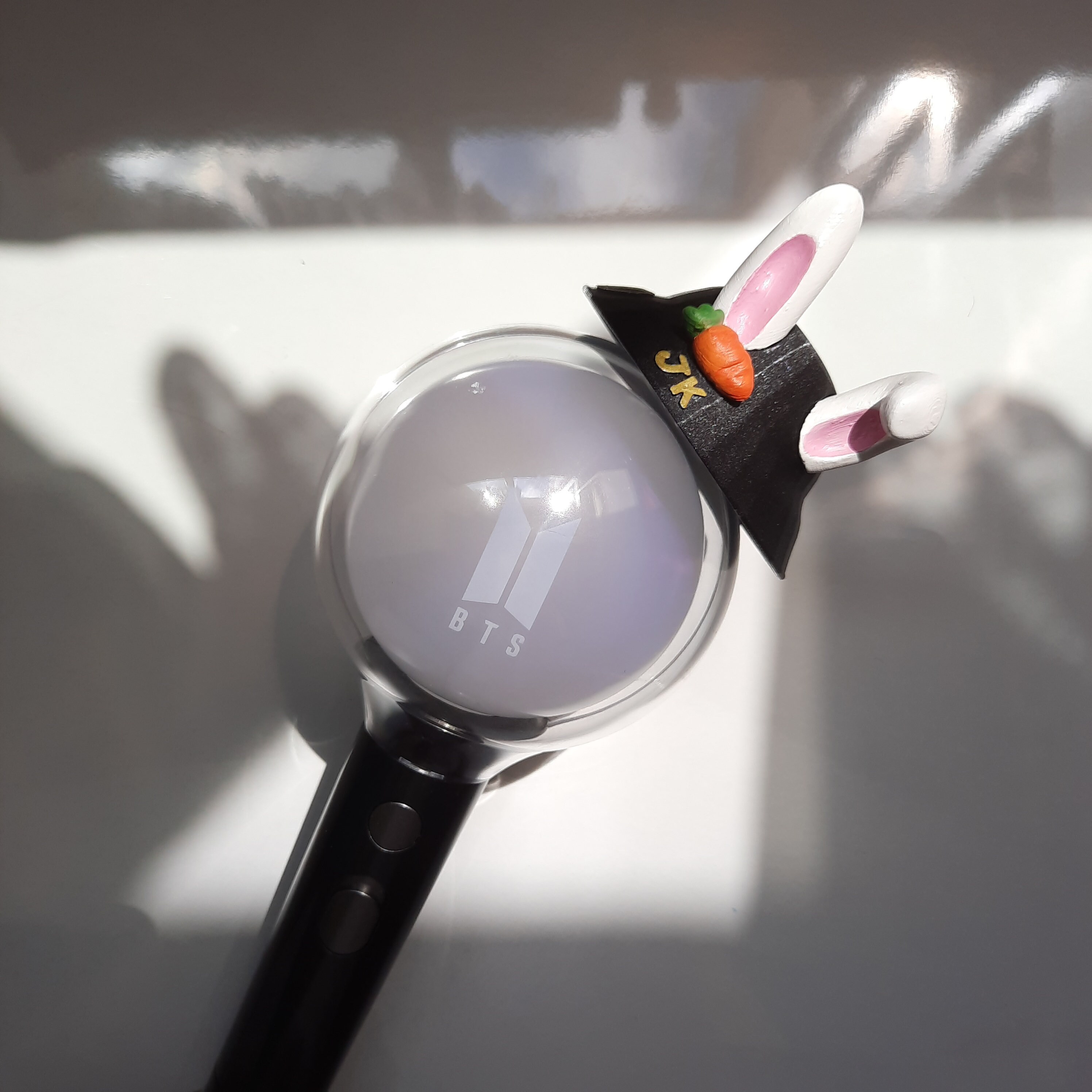 BTS Jungkook Bunny Hat Army Bomb Topper BTS Jung Kook - Etsy UK