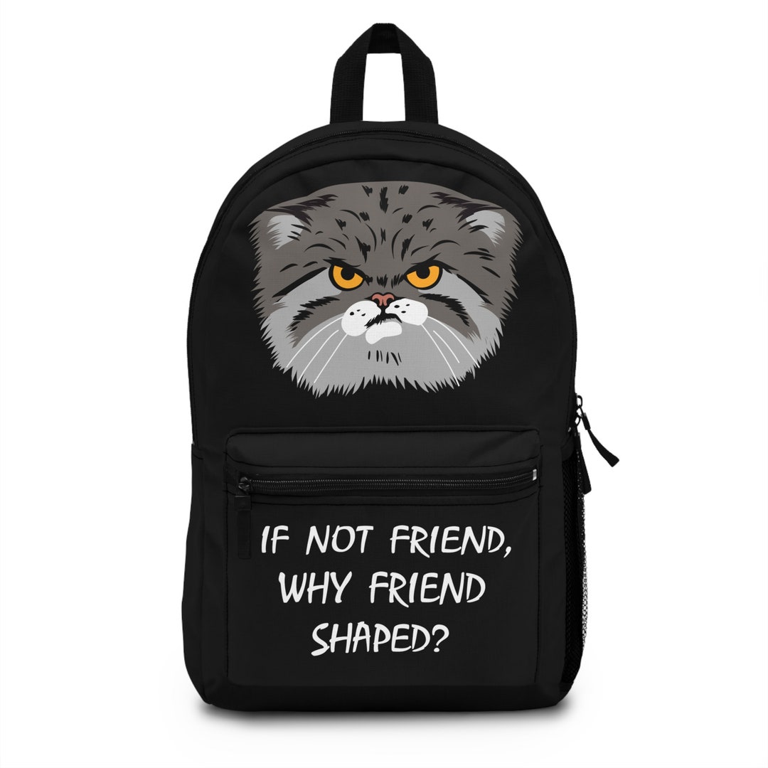 Not today cat backpack on sale