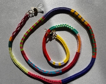 Handmade Eyeglass Chain, Beaded Sunglasses Chain, Glasses Holder Women, Glasses Strap Beaded,Modern Style Glasses Chain. Airpods Holder