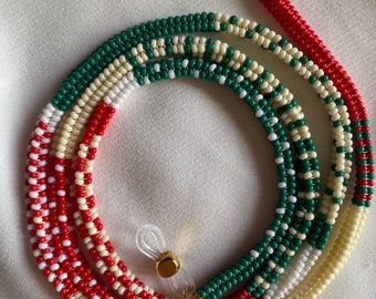 Handmade Eyeglass Chain, Beaded Sunglasses Chain, Glasses Holder, Glasses Strap Beaded,Modern Style, Airpods Holder, Christmas hand-woven