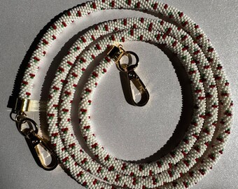 Beaded Phone Chain, Handmade Phone Chain,  Beaded Crossbody Phone Holder, Women Beaded Phone Strap, Boho Style Phone Chain, Mothers Day Gift