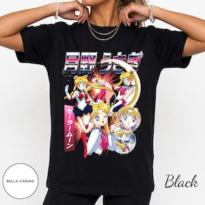 Sailor Moon 90s Anime Retro Vintage Unisex Boxy Oversized T-shirt