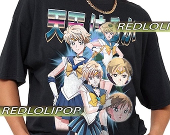 Vintage Uranus Anime Retro Shirt, Gift For Woman and Man Unisex T-Shirt RZ