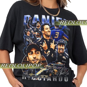 Daniel Ricciardo F1 T-Shirt: McLaren Red Bull Racing Graphic Tee