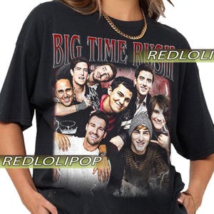 Big Time Rush Pop Band Shirt – Celebrity Graphic Tee – Retro 2000s Music Apparel Retro Shirt, Gift For Woman and Man Unisex T-Shirt