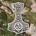Enchanted Mjolnir Magical Thor Hammer Laser Cut File Sacred Geometry ...