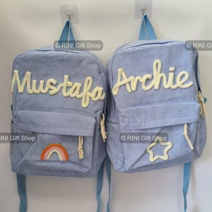 Sac à dos personnalisé pour enfant, cartable personnalisé, sac à dos avec nom personnalisé, sac à dos avec nom, sac à dos personnalisé pour tout-petit, cartable personnalisé
