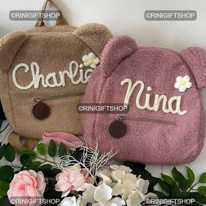 Sac à dos personnalisé pour enfant, sac à dos personnalisé, sac à dos personnalisé avec nom, cadeau personnalisé pour fille, sac à dos personnalisé pour tout-petit