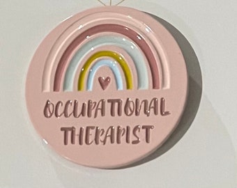 Occupational Therapist Enamel Pin