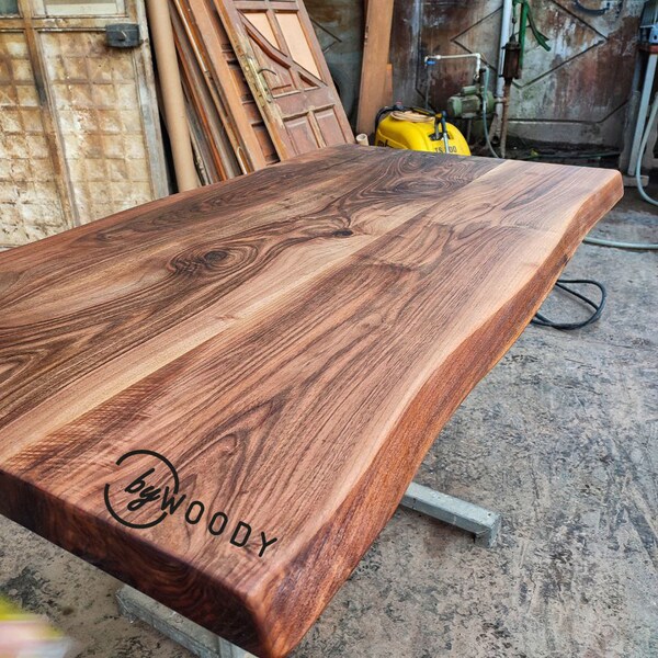 Walnut Table Top Etsy