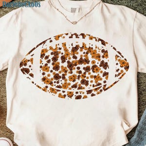 Chinoiserie Football Png, Game Day Png Fall Vibes Png, Floral Fall Football png, Autumn Png Boho Floral Football Png, Football mom png
