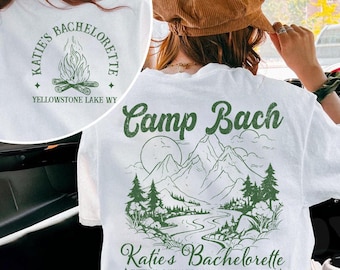 Personalized Camp Bachelorette PNG, Custom The Cabin Crew Hikinng Bridal Party SVG, Match Mountain Bride Shirts, Outdoorsy Bachelorette png