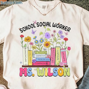 Libro floral de trabajador social escolar personalizado (Png), Maestro, hermano, te apoyamos (Png), Maestro sutil (Png), Primer día de clases (Png), Agradecimiento al maestro (Png)