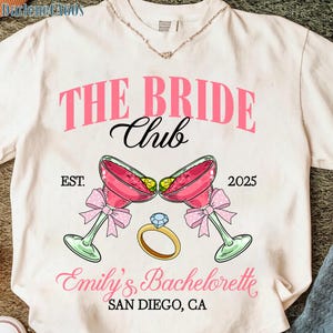 Bachelorette Party PNG, Bach Club Party, Bridal Party Gifts, Bride Club, Personalized Bride Shirt, Custom Destination Png, Bridal Squad Png