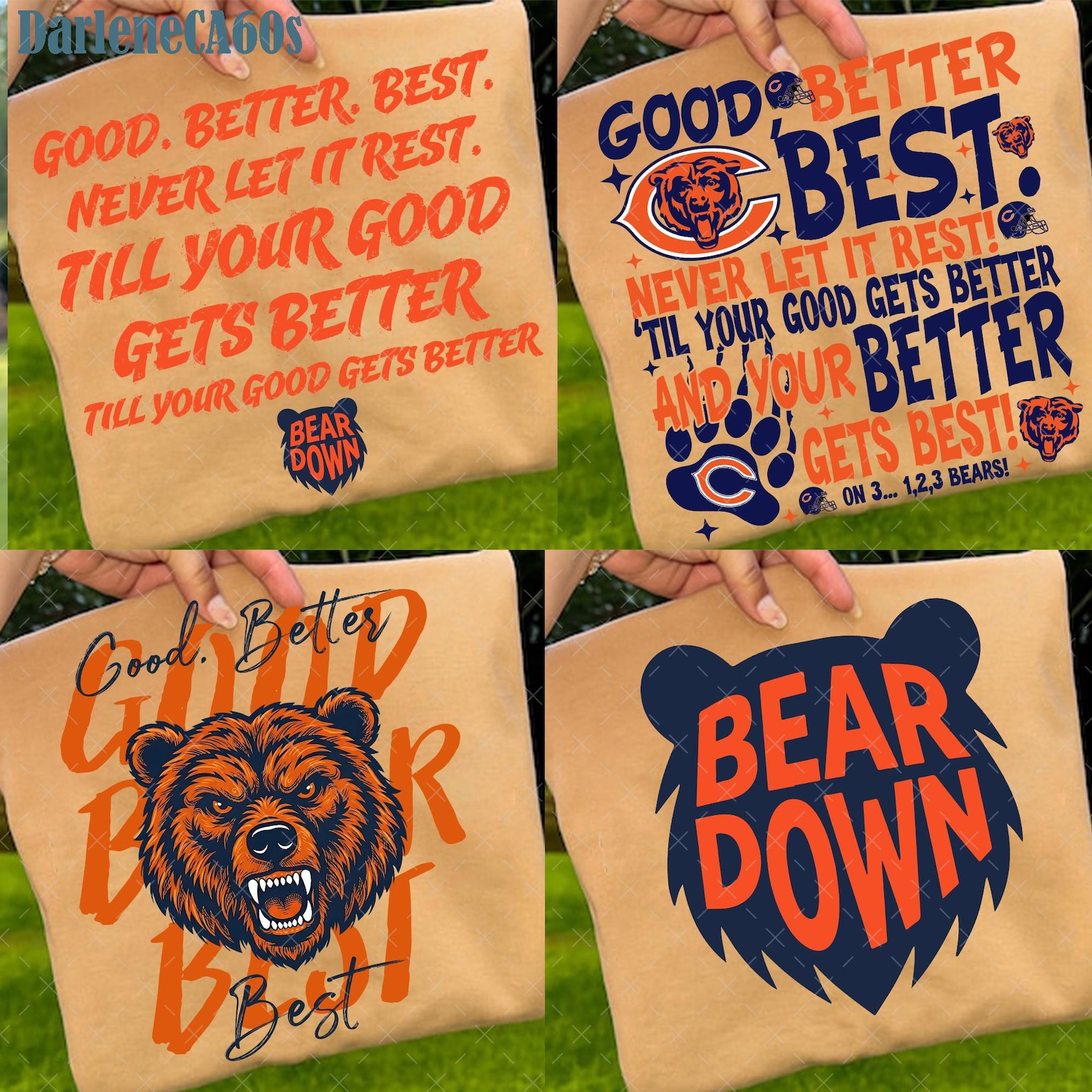 Football PNG, Good Better Best Png, Bear Down Quote Png, Adult Youth ...