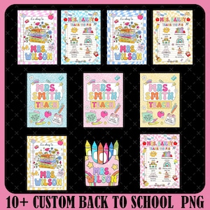 10+ Custom Teacher Clipboard With Name, Personalized Teacher Gifts, Back To School Gift,Thank You Gift for Teacher,Teacher Appreciation Gift