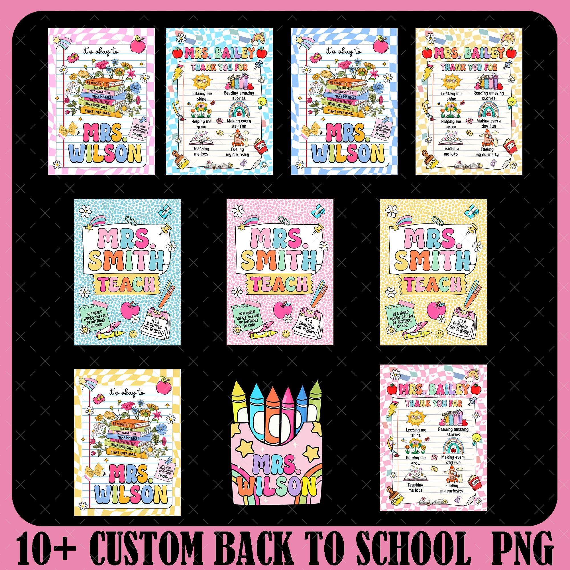 10+ Custom Teacher Clipboard With Name, Personalized Teacher Gifts, Back To School Gift,Thank You Gift for Teacher,Teacher Appreciation Gift