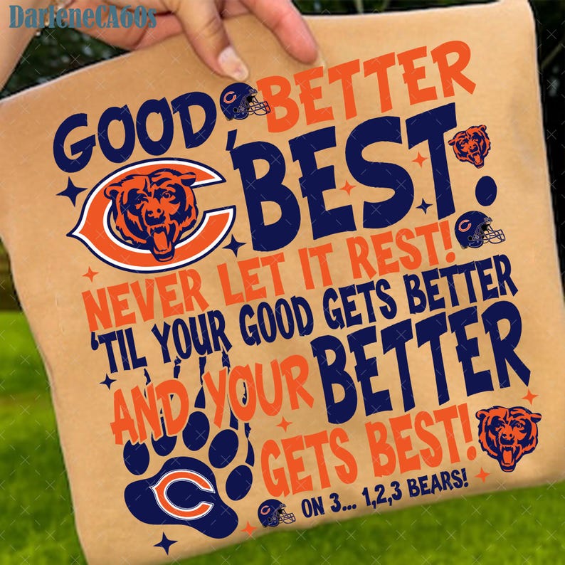 Football PNG, Good Better Best Png, Bear Down Quote Png, Adult Youth ...