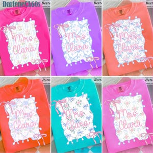 PNG de regreso a clases preppy, lazo de maestra coqueta para el primer día de clases, regreso a clases coqueta, nombre personalizado PNG, prekínder femenino de 1.º y 2.º grado