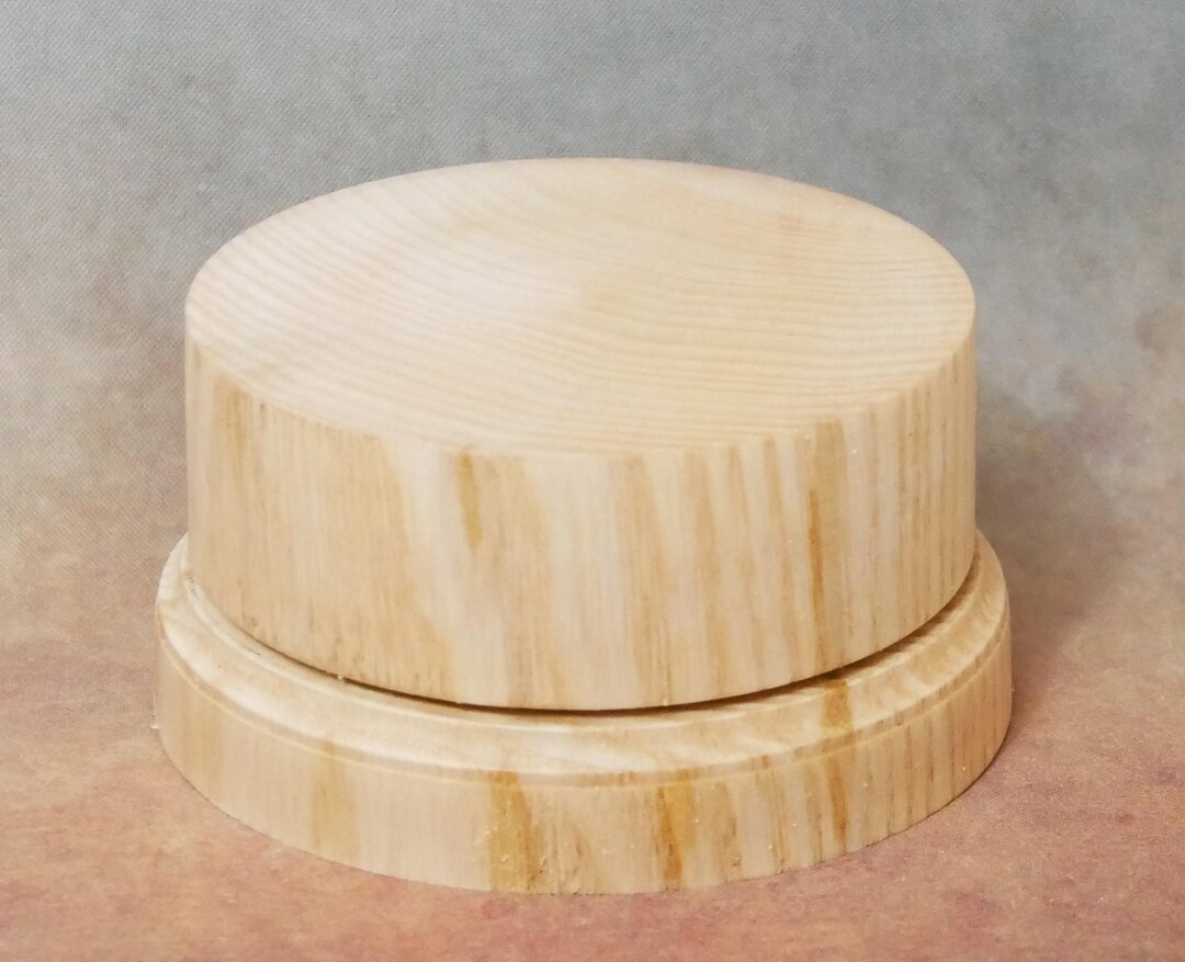Ash Wood Display Plinth 72mm Top Diameter. Suitable for Warhammer 40K ...