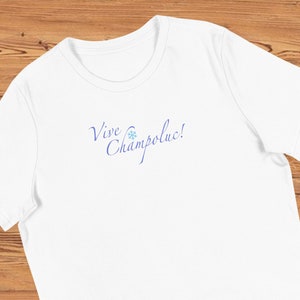 Vive CHAMPOLUC WOMENS T-SHIRT Skier Gift Monterosa Tee Ski Monte Rosa Top Alpine Tshirt Cute Womens Mountain Tee Chic Alpine Ladies Tshirt