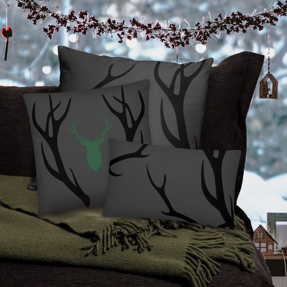 Pillows with deer on them 2025