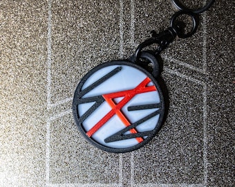 Stray Kids K-Pop Logo Keychain - Stylish Fan Accessory