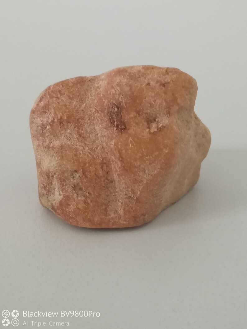 Unique Crystal Skull Being, Steatite Stone Sculpture, Healing Art