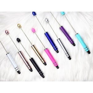 Beadable Stylus Pens, Stylus Beadable Pens, Touchscreen Pens, DIY Stylus Pens, Pen Blanks
